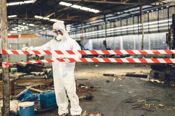 Professional Drug Lab Cleanup technician working in Plainview, TN